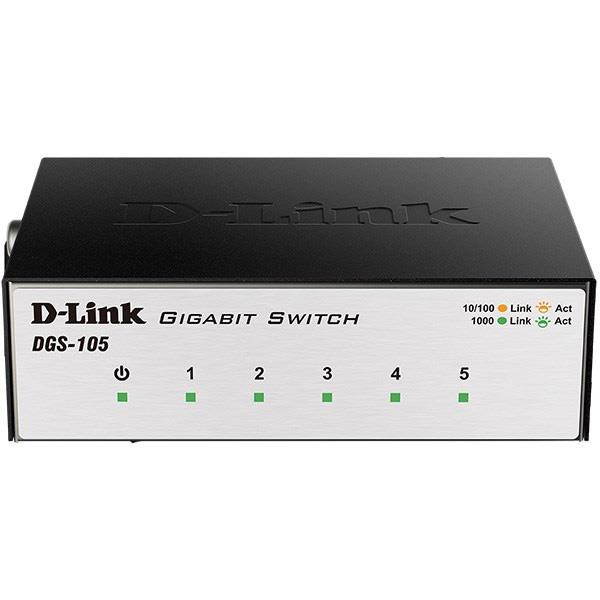 Switch: D-Link 5-Port Unmanaged DGS-105