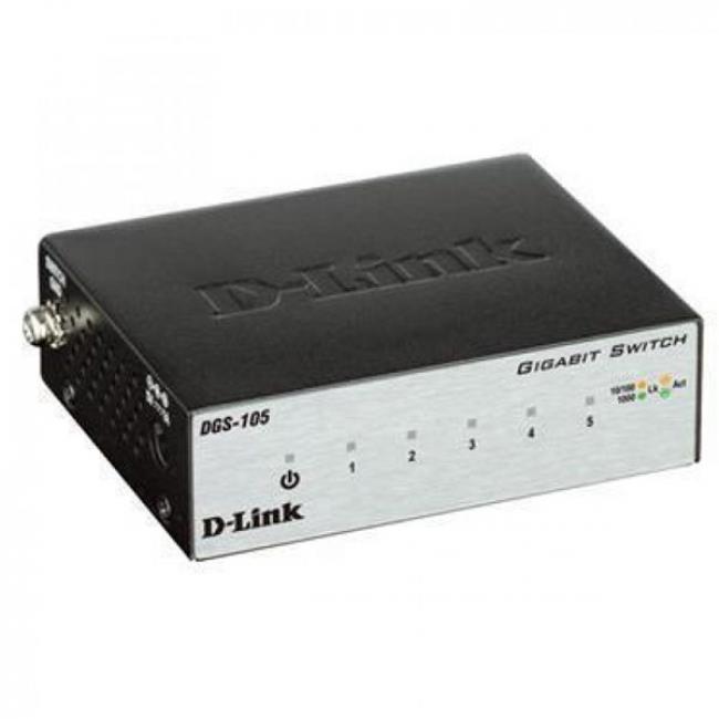 Switch: D-Link 5-Port Unmanaged DGS-105