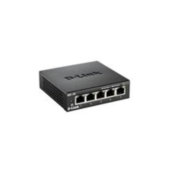 سوئیچ گیگابیتی D-Link مدل DGS-105 Switch: D-Link 5-Port Unmanaged DGS-105 - 5