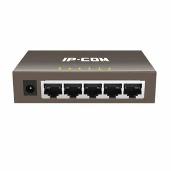 سوییچ گیگابیت ای پی کام IPCOM G1005 دسکتاپ 5 پورت بدنه فلزی