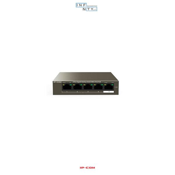 سوییچ شبکه آی پی کام مدل IP-COM G1105P-4-63W