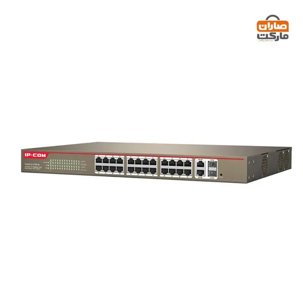 سوئیچ PoE آی پی کام 24 پورت S3300-26-PWR-m - 3