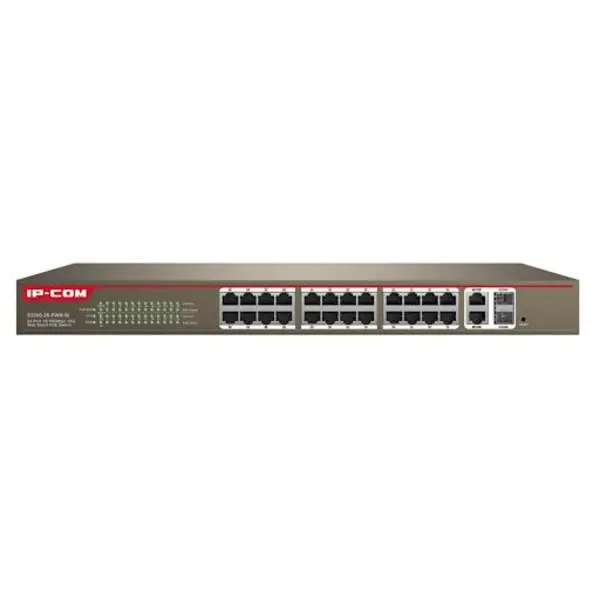 سوئیچ PoE آی پی کام 24 پورت S3300-26-PWR-m - 4