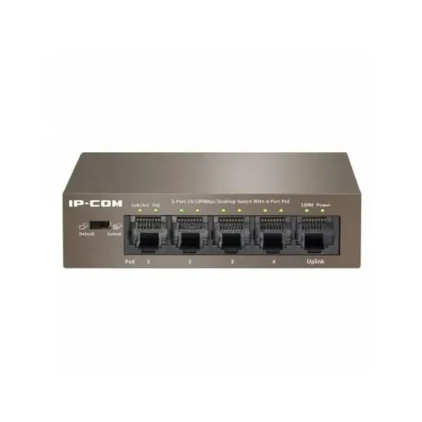 سوئیچ POE چهار پورت غیرمدیرتی آی پی کام IP-COM F1105P