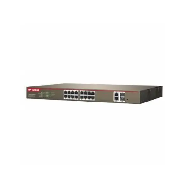 سوئیچ POE شانزده پورت هوشمند آی پی کام IP-COM F1218P