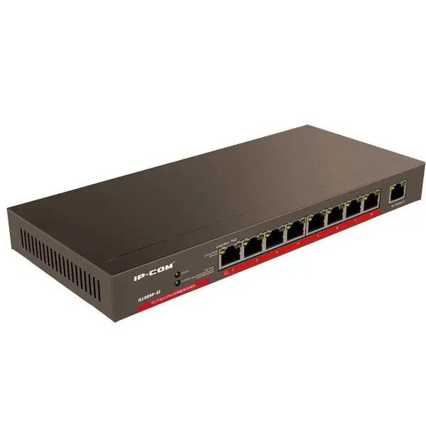 سوئیچ POE هشت پورت گیگ هوشمند آی پی کام IP-COM G1009P - 3