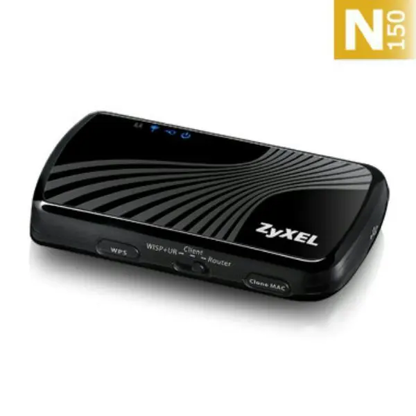 مینی روتر مسافرتی بی سیم زایکسل مدل ان بی جی 2105 ZyXEL NBG2105 N150 Wireless Mini Travel Router