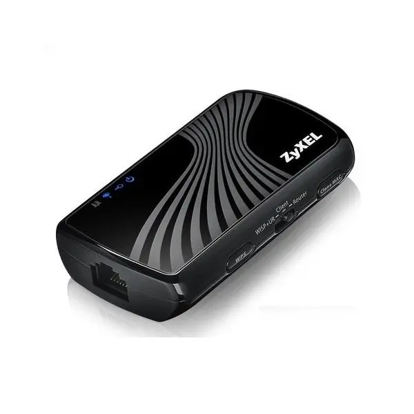 مینی روتر مسافرتی بی سیم زایکسل مدل ان بی جی 2105 ZyXEL NBG2105 N150 Wireless Mini Travel Router