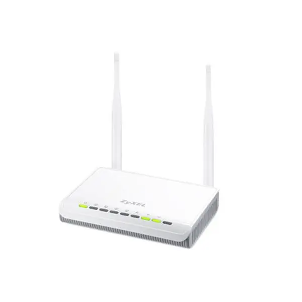 روتر خانگی بی سیم زایکسل مدل ان بی جی 418 ان وی2 ZyXEL NBG-418N v2 N300 Wireless Home Router