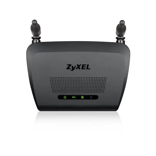 روتر خانگی بی سیم زایکسل مدل ان بی جی 418 ان وی2 ZyXEL NBG-418N v2 N300 Wireless Home Router