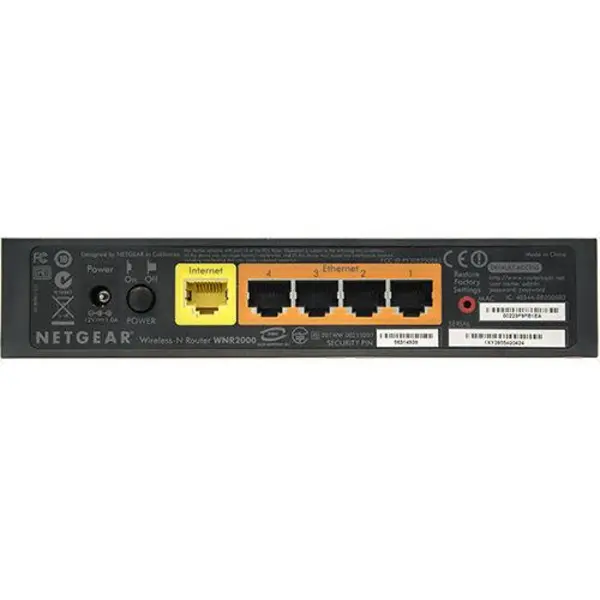 روتر وایرلس نت گیر 4پورت 300مگ Netgear WNR2000v2 Netgear WNR2000v2