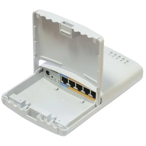 روتر میکروتیک PowerBox پنج پورت 4 پورت Poe و یک پورت 10.100 Mikrotik RB750P-PBr2 PowerBox - 2