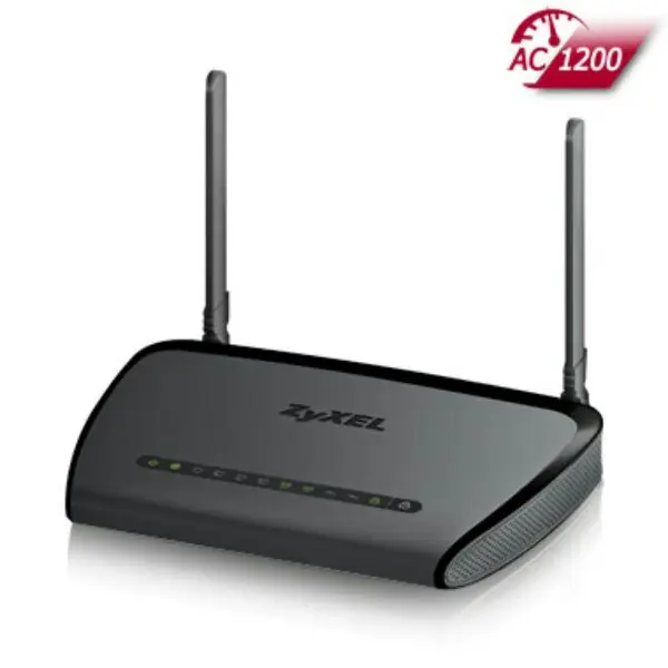 روتر دوبانده بی سیم زایکسل مدل ان بی جی 6616 ZyXEL NBG6616 Simultaneous Dual-Band Wireless AC1200 Media Router
