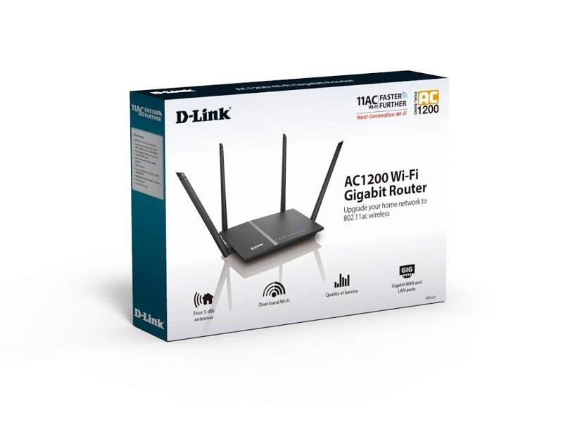 دی لینک روتر بی سیم دی آی آر 825 D-Link DIR-825 Xtreme N Dual Band Gigabit Router