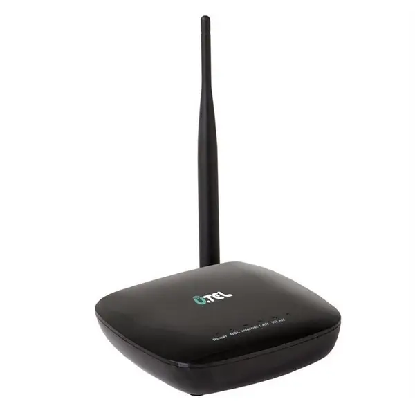 مودم روتر بیسیم یوتل مدل ای 151 مودم روتر بی سیم تک پورت تک آنتن یوتل A151 U.TEL - 3