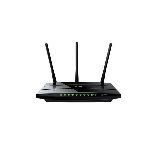 روتر بی سیم AC1750 و دوباند تی پی-لینک مدل Archer C7 TP-LINK Archer C7 AC1750 Wireless Dual Band Gigabit Router - 4