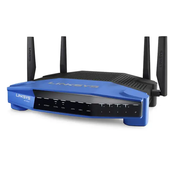 روتر دوبانده بی سیم AC1900 لینک سیس مدل WRT1900AC Linksys WRT1900AC Dual-Band Wireless AC1900 Router
