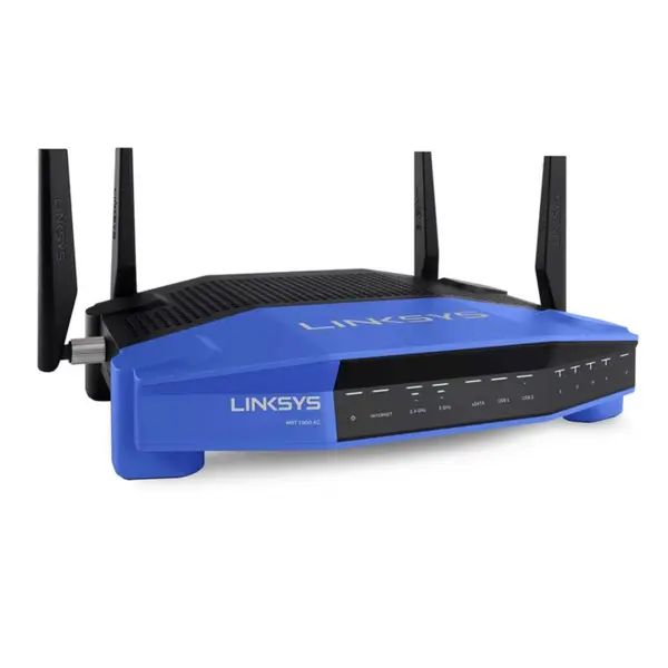 روتر دوبانده بی سیم AC1900 لینک سیس مدل WRT1900AC Linksys WRT1900AC Dual-Band Wireless AC1900 Router