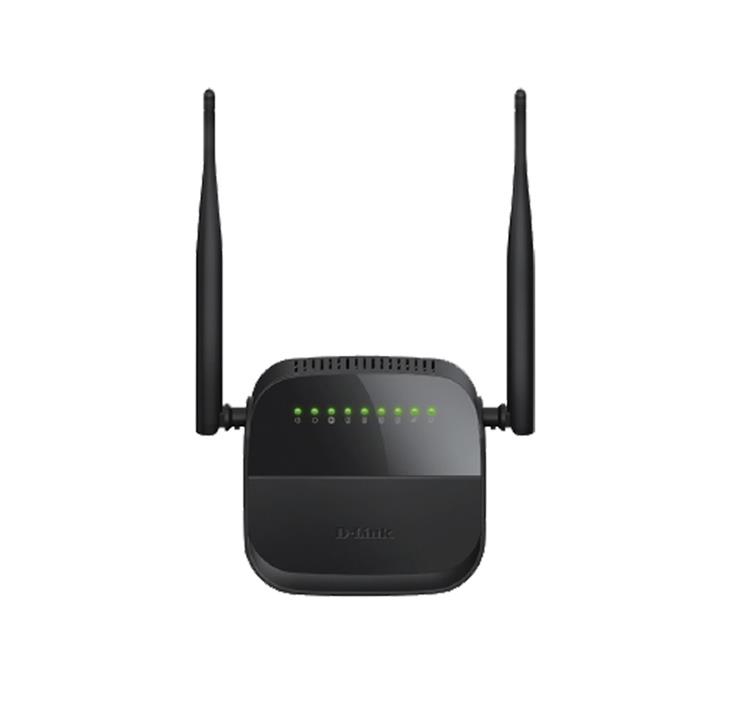 مودم روتر ADSL2 Plus بی سیم N300 دی لینک مدل DSL-124 New D-Link DSL-124 Wireless N300 ADSL2+ Modem Router