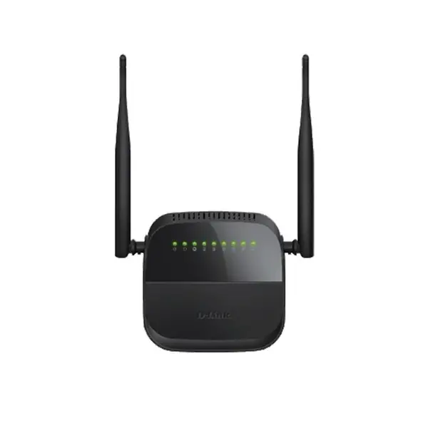 مودم روتر ADSL2 Plus بی سیم N300 دی لینک مدل DSL-124 New D-Link DSL-124 Wireless N300 ADSL2+ Modem Router