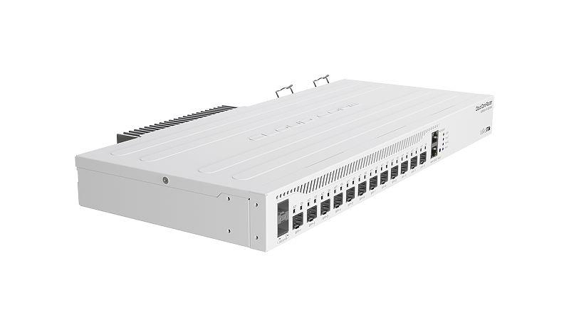 روتر شبکه میکروتیک مدل CCR2004-1G-12S+2XS CCR2004-1G-12S+2XS Management Gigabit Ethernet Router