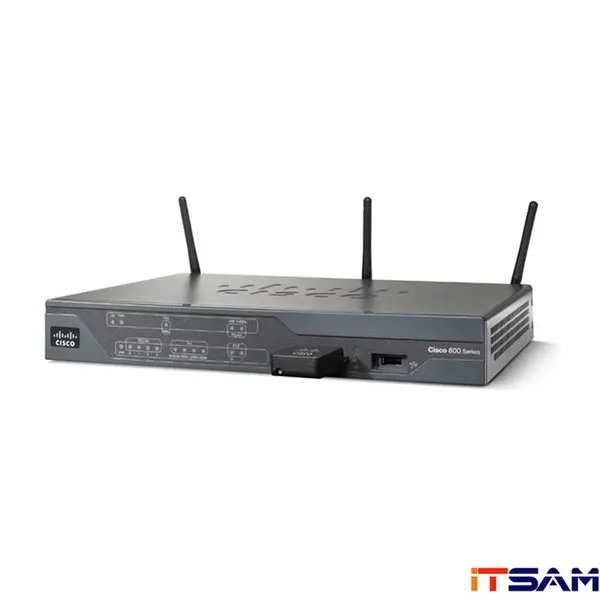 روتر شبکه سیسکو Cisco 888-K9 - 4