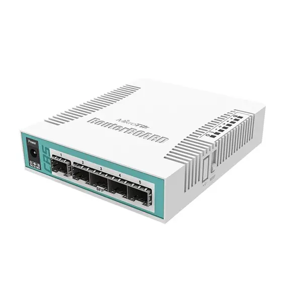 کلود روتر سوییچ میکروتیک مدل CRS106-1C-5S MikroTik Cloud Router Switch CRS106-1C-5S - 5