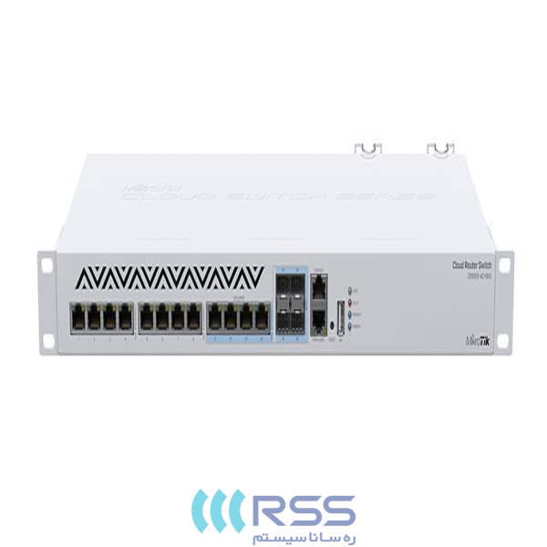 روتر سوئیچ CRS312-4C+8XG-RM میکروتیک