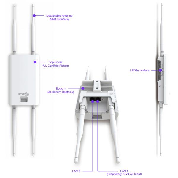 اکسس پوینت مناسب فضای خارجی اینجنیوس ENS620EXT EnGenius EnGenius ENS620EXT Outdoor Access Point