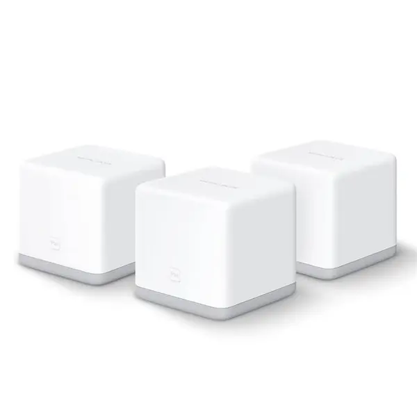 سیستم مش وای فای خانگی مرکوسیس مدل Halo S3 3 pack Halo S33-pack 300 Mbps Whole Home Mesh Wi-Fi System