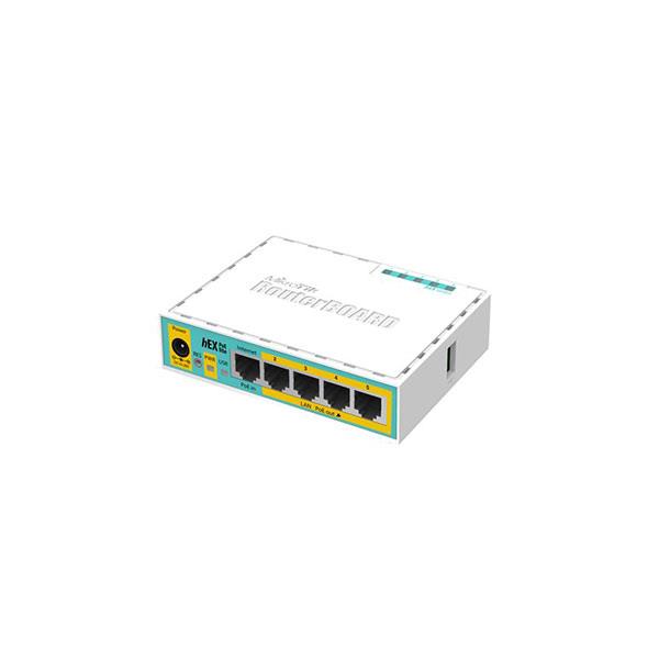 روتر میکروتیک hEX PoE lite پنج پورت 10.100 Mikrotik RB750UPr2 10.100 Mikrotik RB750UPr2