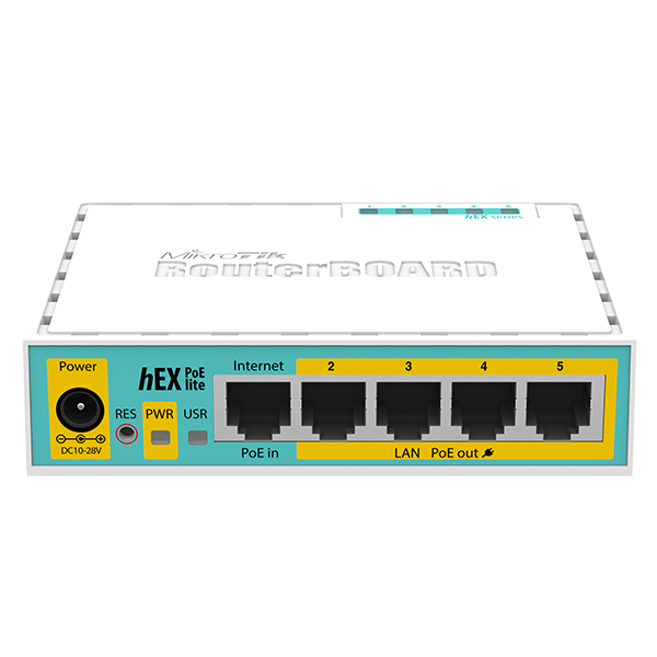 روتر میکروتیک hEX PoE lite پنج پورت 10.100 Mikrotik RB750UPr2 10.100 Mikrotik RB750UPr2