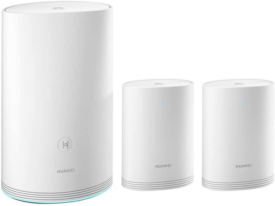 روتر هواوی HUAWEI (1 Base + 2 Satellites) Router, Home Wi-Fi Q2 Pro System HUAWEI HUW-WS5280-1PLUS2-WHT (1 Base + 2 Satellites) Router