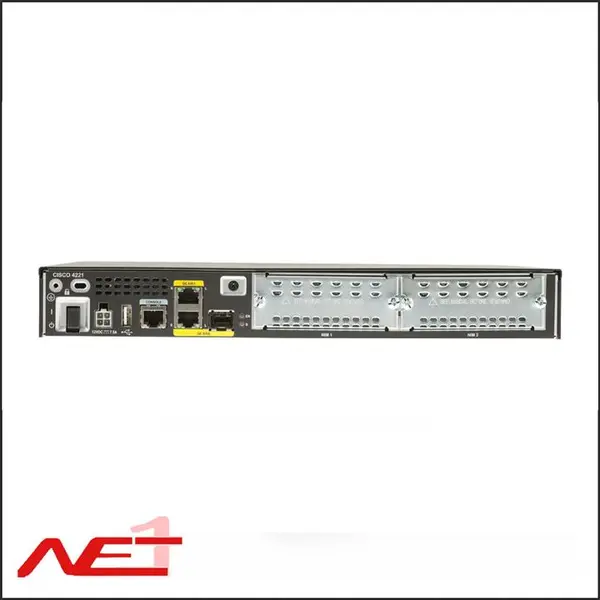 روتر سیسکو مدل ISR4221-K9 Cisco ISR 4221/K9 Cellular Ethernet Wireless Integrated Services Router