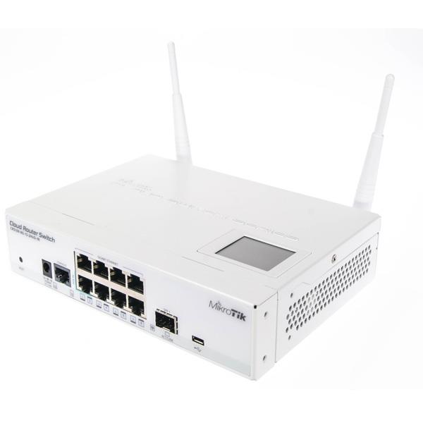 کلود روتر سوئیچ میکروتیک MikroTik CRS109-8G-1S-2HnD-IN CRS109-8G-1S-2HnD-IN 8x Gigabit Smart Switch