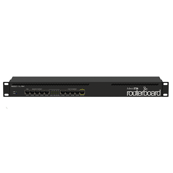 روتر میکروتیک MikroTik RB2011iL-RM RB2011iL-RM Ethernet Gigabit Desktop Router