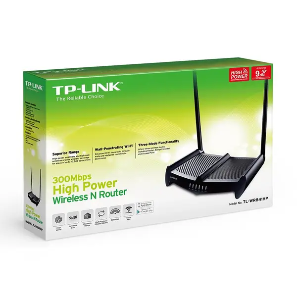 روتر بی سیم N300 تی پی لینک مدل TL-WR841HP TP-LINK TL-WR841HP Wireless N300 Router - 4