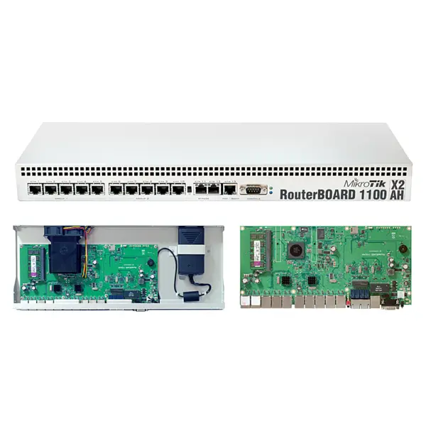 روتر میکروتیک مدل RB1100AHx2 mikrotik-routerboard RB1100AHx2 Gigabit Ethernet Router - 3