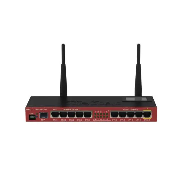 روتر و اکسس پوینت میکروتیک RB2011UiAS-2HnD-IN MikroTik RB2011UiAS-2HnD-IN - 3