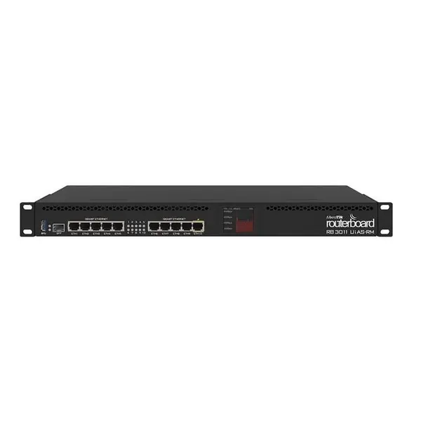 روتر میکروتیک Rb3011 ده پورت 10.100.1000 Mikrotik RB3011UiAS-RM - 5