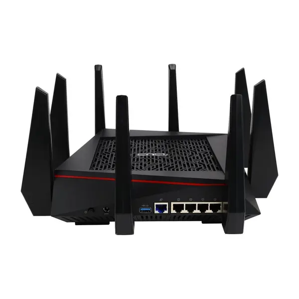 روتر بی سیم و سه بانده ایسوس مدل RT-AC5300 Asus RT-AC5300 Tri-Band Wireless Router - 3