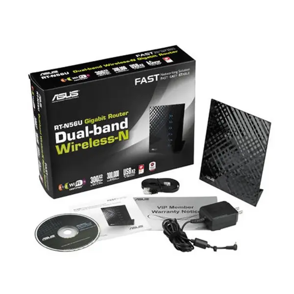 روتر بی سیم و دوبانده ایسوس مدل RT-N56U Asus RT-N56U Dual-Band Wireless-N600 Gigabit Router - 3