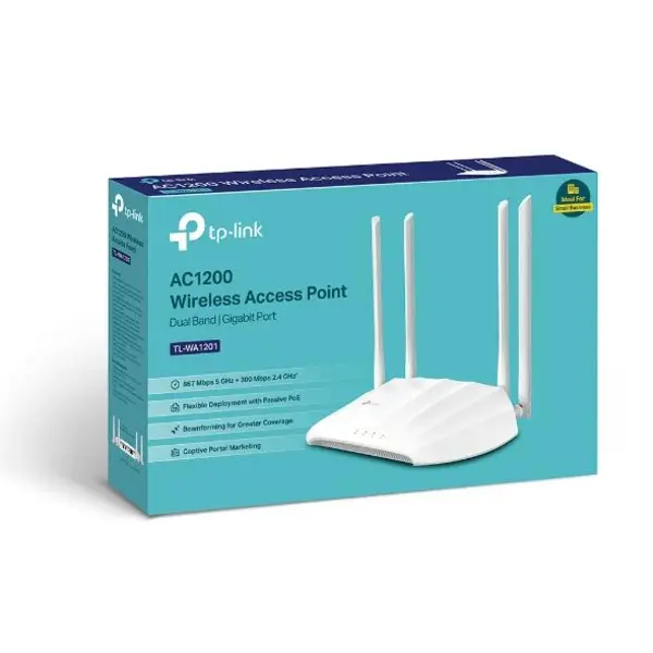 اکسس پوینت بیسیم دوباند تی پی لینک مدل TL-WA1201 TL-WA1201 AC1200 Wireless Access Point - 3