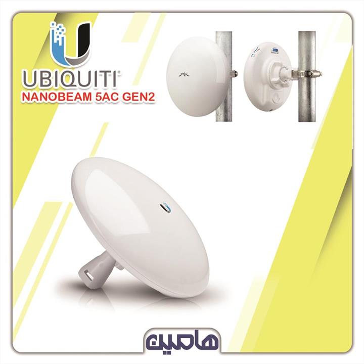 رادیو وایرلس نانوبیم یوبیکیوتی UbiQuiti NanoBeam 5AC Gen2 Ubiquiti NanoBeam 5ac Gen2