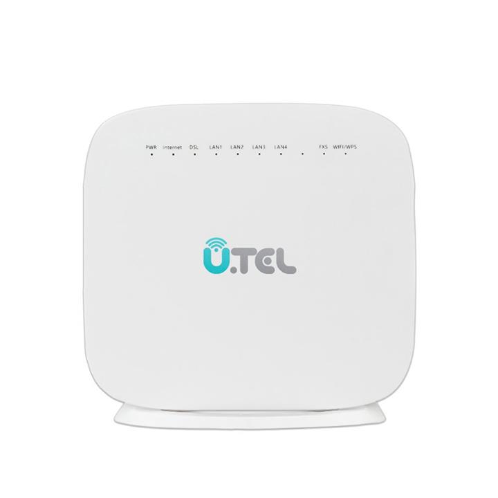 مودم روتر VDSL2/ADSL2 Plus بی سیم یوتل مدل V304F New U.TEL V304F New Wireless VDSL2/ADSL2 Plus Modem Router