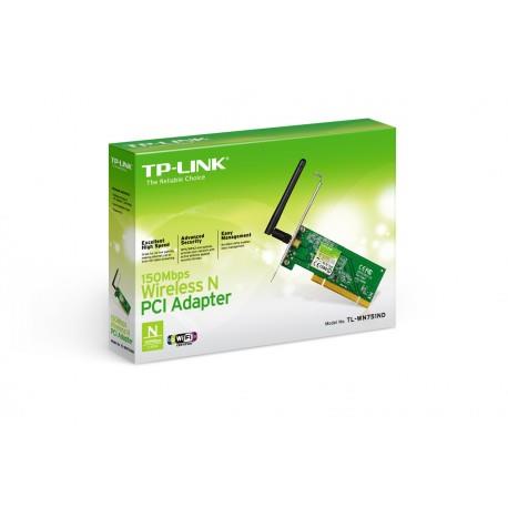 کارت شبکه بی‌سیم 150Mbps تی پی لینک مدل TL-WN751ND TP-LINK TL-WN751ND 150Mbps Wireless N PCI Adapter