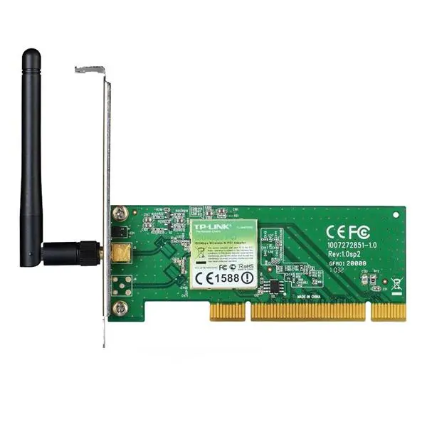 کارت شبکه بی سیم 150Mbps تی پی لینک مدل TL-WN751ND TP-LINK TL-WN751ND 150Mbps Wireless N PCI Adapter - 2