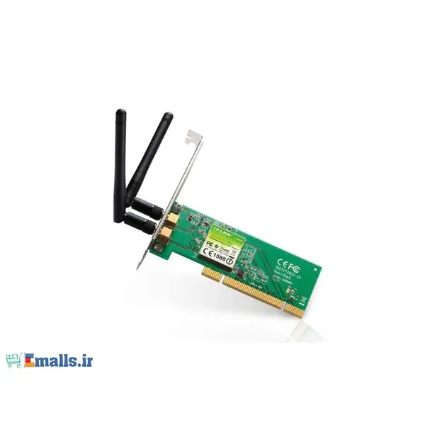 کارت شبکه بی سیم 300Mbps تی پی-لینک TL-WN851ND TP-LINK TL-WN851ND 300Mbps Wireless N PCI Adapter