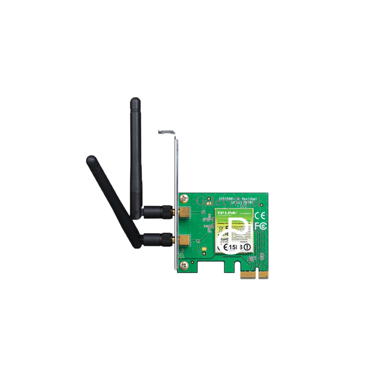 کارت شبکه بی‌سیم 300Mbps تی پی-لینک TL-WN881ND TP-LINK TL-WN881ND 300Mbps Wireless N PCI Express Adapter