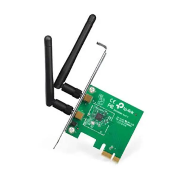 کارت شبکه بی سیم 300Mbps تی پی-لینک TL-WN881ND TP-LINK TL-WN881ND 300Mbps Wireless N PCI Express Adapter